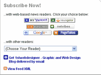 Ponujen izbor spletnih bralcev virov.