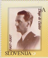 osebna znamka Diego de Castro