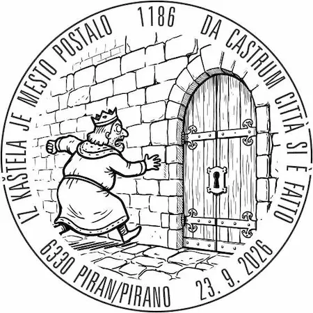 Priložnostni poštni žig ob 840-letnici Pirana