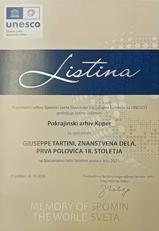 Listina o vpisu na Unescov seznam